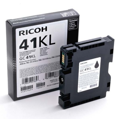 Ricoh originální gelová náplň 405765, black, 600 str., GC41KL, Ricoh AFICIO SG 3100, SG 3110