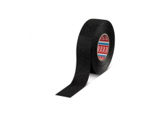Tesa 51608, čierna fleece PET páska, 19 mm x 25 m, 96 roliek v krabici