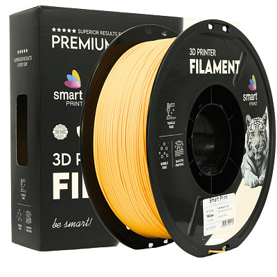 Smart Print FG-S219-E1, 3D filament, PETG Matte, 1,75mm, 1000g, Žltý (Yellow)