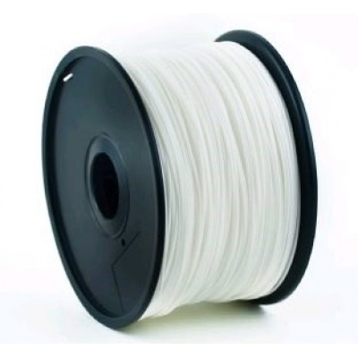 Gembird 3DP-PLA1.75-01-W tlačová struna (filament) PLA, 1,75mm, 1kg, biela