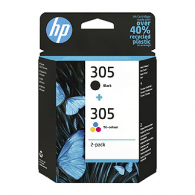 HP originální ink 6ZD17AE, HP 305, HP DeskJet 2300, DeskJet 2710, DeskJet 2720, DeskJet