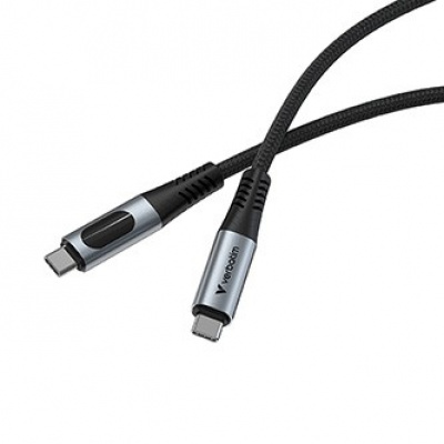 Verbatim 31849 USB kabel USB C samec - USB C samec, 240W, 1.2m, černý, box