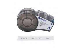 Brady M21-750-414 / 151516, 19.05 mm x 3.048 m, Polyester, čierna tlač / biely podklad