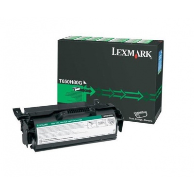Lexmark T650H80G čierny (black) originálny toner