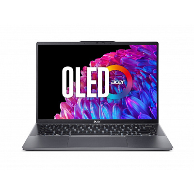 Acer NX.KTSEC.004 Swift Go 14/SFG14-63-R6E2/R7-8845HS/14"/2880x1800/16GB/512GB/AMD int/W11H/Sivá/2R