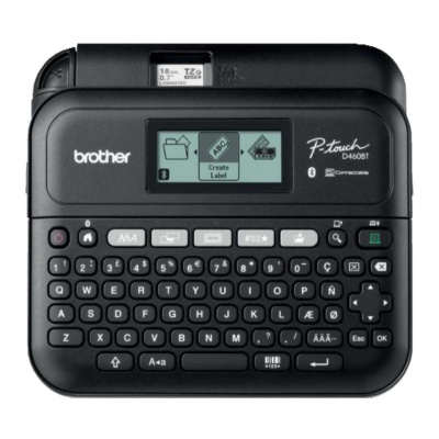 Brother PT-D460BTVP PTD460BTVPYJ1 tlačiareň štítkov s kufrom
