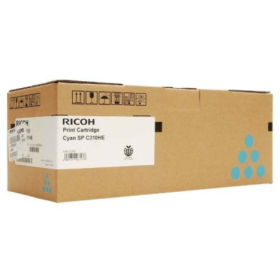 Ricoh 406480 azúrový (cyan) originální toner