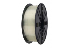 GEMBIRD 3DP-PLA1.75-01-TR, 3D filament, PLA, 1,75mm, 1000g, transparentná