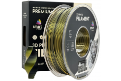 Smart Print FG-S98-E1, 3D filament, PLA Silk, 1,75mm, 1000g, Dual Color, Viacfarebný (Black, Gold)