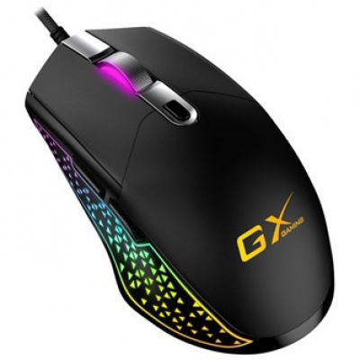 Genius Myš GX Gaming Scorpion M705 31040008400, 7200DPI, optická, 6tl., drátová USB, černá