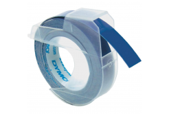 Dymo S0898140 520106, 9mm x 3m, biela tlač/modrý podklad, originálna páska