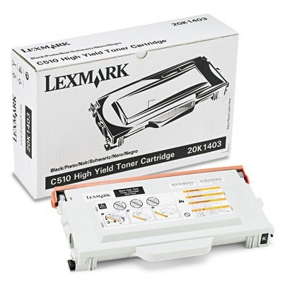 Lexmark 20K1403 čierný (black) originálny toner