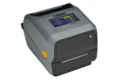 Zebra ZD621, 8 dots/mm (203 dpi), disp. (colour), RTC, RFID, USB, USB Host, RS232, BT, Ethernet, Wi-Fi, kit (USB), grey