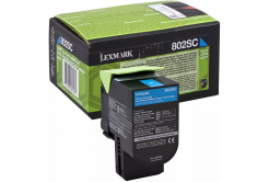 Lexmark 80C2SC0 azúrový (cyan) originálny toner