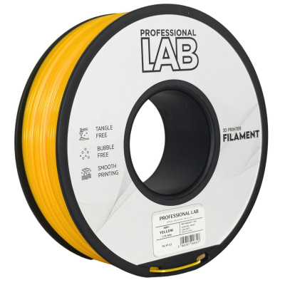 Professional Lab FG-P7-E1, 3D filament, ABS+, 1,75mm, 1000g, Žltý (Yellow)