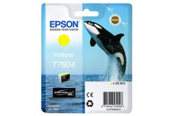 Epson T7604 T76044010 žltá (yellow) originálna cartridge