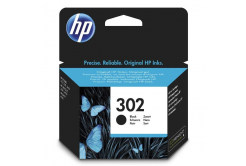 HP ink F6U66AE, HP 302, black, blistr, 190 str., 3.5ml, HP OJ 3830,3834,4650, DJ 2130,3630,1010, Envy 4520