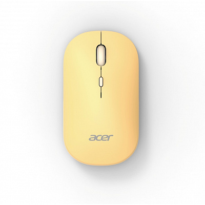 Acer AMR130/Ergonomická/Optická/1 600 DPI/USB+BT/Žltá