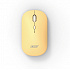Acer AMR130/Ergonomická/Optická/1 600 DPI/USB+BT/Žltá