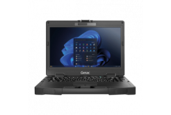 Getac S410G5, UK-layout, 14" touchscreen, 1000 cd, i5 4.6GHz, 16GB RAM, 256GB SSD, Win 11 Pro, IP53, MIL-STD-810H, Wi-Fi 6E, Bluetooth 5.3, HDMI, Thunderbolt 4, backlit keyboard.