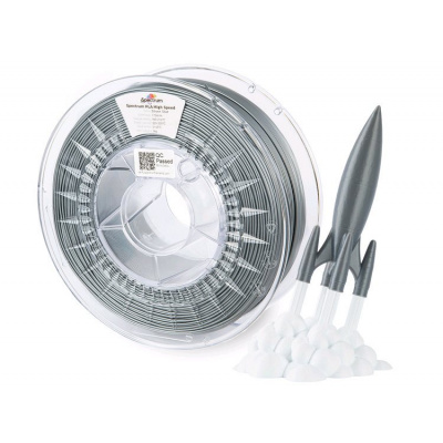 Spectrum 81067 3D filament, PLA High Speed, 1,75mm, 1000g, Strieborný (Silver star)