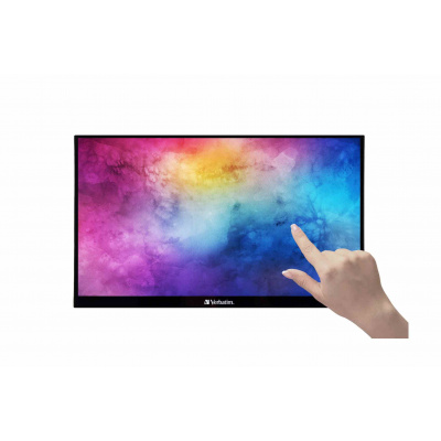 Verbatim PMT-14 Portable Touchscreen Monitor 14" Full HD 1080p Metal Housing Prenosný dotykový monitor