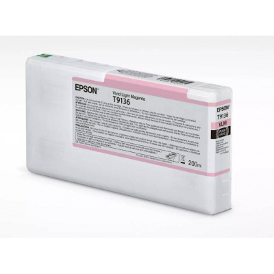 Epson C13T91360N svetlo purpurová (vivid light magenta) originálna cartridge