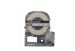 Epson LC-ST18SW, 18mm x 8m, bílý tisk / průhledný podklad, kompatibilní páska