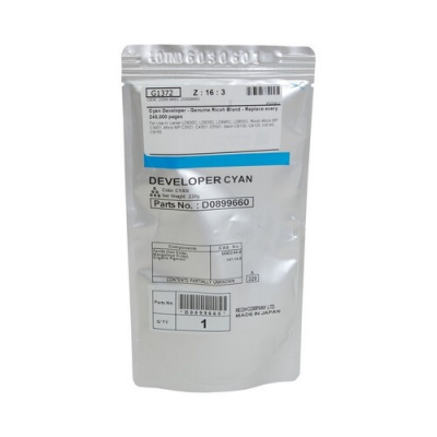 Ricoh D0899660 azúrový (cyan) originálny developer