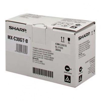 Sharp MX-C30GTB čierný (black) originálný toner