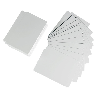 Zebra 104523-215 PVC 0,38 (15mil) karty pro ZXP/ZC , balení 500pcs karet na potisk, white barva