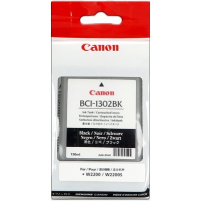 Canon BCI1302BK 7717A001 čierna (black) originálna cartridge