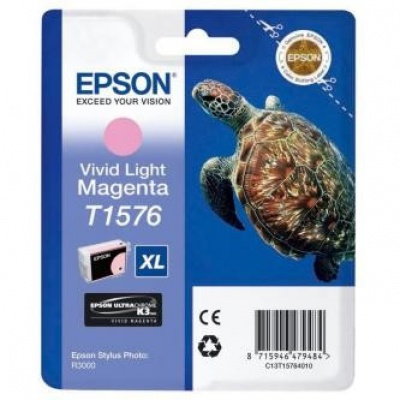 Epson T15764010 svetle purpurová (light magenta) originálna cartridge