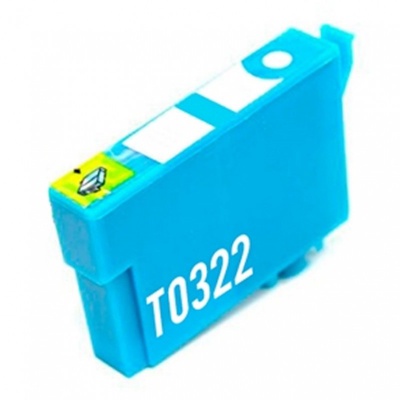 Epson T032240 azúrová (cyan) kompatibilná cartridge