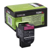 Lexmark 70C20ME purpurový (magenta) originálny toner