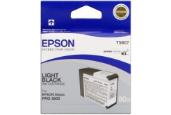 Epson T580900 svetle čierna (light light black) originálna cartridge
