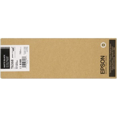Epson T636800 matná čierna (matte black) originálna cartridge