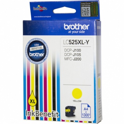 Brother LC-525XLY žltá (yellow) originálna cartridge