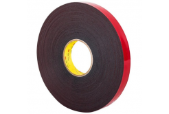 3M VHB 5962-F, 12 mm x 3 m, šedočierna obojstranne lepiaca akrylová páska, hrúbka 1,5 mm