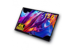 Verbatim přenosný dotykový monitor, PMT-15-4K, 15.6", Ultra HD 4K (3840x2160), 60Hz, černý