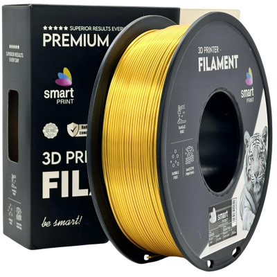 Smart Print FG-S91-E1, 3D filament, PLA Silk, 1,75mm, 1000g, Zlatý (Gold)