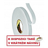 3M 9515W Montážna penová obojstranná páska, biela 25 mm x 33 m