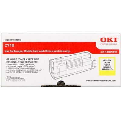 OKI 44318605 žltý (yellow) originálny toner