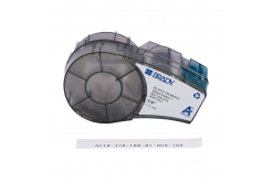 Brady M21-250-414 / 151514, 6.35 mm x 3.048 m, Polyester, čierna tlač / biely podklad