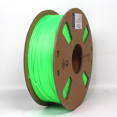 Gembird 3DP-ABS1.75-01-FG, 3D filament, ABS, 1,75mm, 1000g, fluorescenčný, zelený (Green)