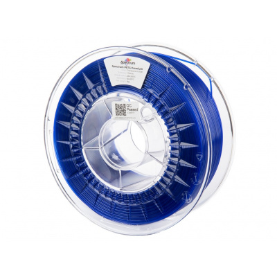 Spectrum 80052 3D filament, Premium PET-G, 1,75mm, 1000g, Priesvitný modrý (Transparent blue)