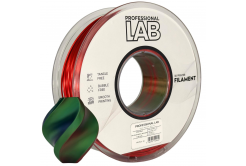 Professional Lab FG-P112-E1, 3D filament, PLA Silk, Tri Color, Royal Blossom, 1kg, 1,75mm