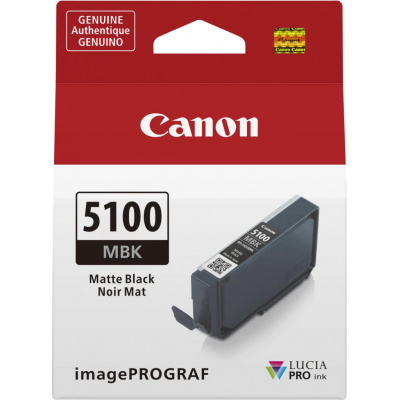 Canon PFI-5100 MBK 6951C001 matne čierna (matte black) originálna cartridge