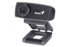 Genius 32200003400, HD Webkamera FaceCam 1000X v2, 1280x720, USB 2.0, černá, Windows 7 a vyšší, HD rozlišení