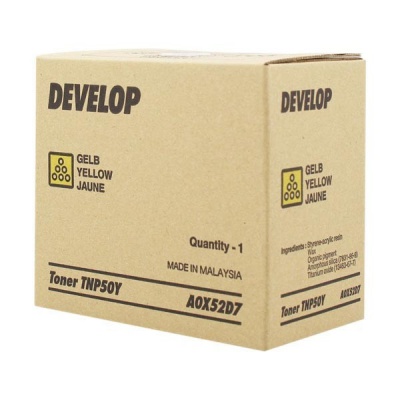 Develop originálny toner A0X52D7, yellow, 5000 str., TNP-50Y, Develop Ineo +3100P
